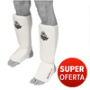 OFERTA SPECJALNA! PRZECZYTAJ OPIS! - Elastyczne ochraniacze na piszczele ARP-2107 - białe - XL