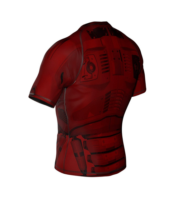 The "Cyborg" Rashguard compression shirt is made of DBX MORE DRY L material