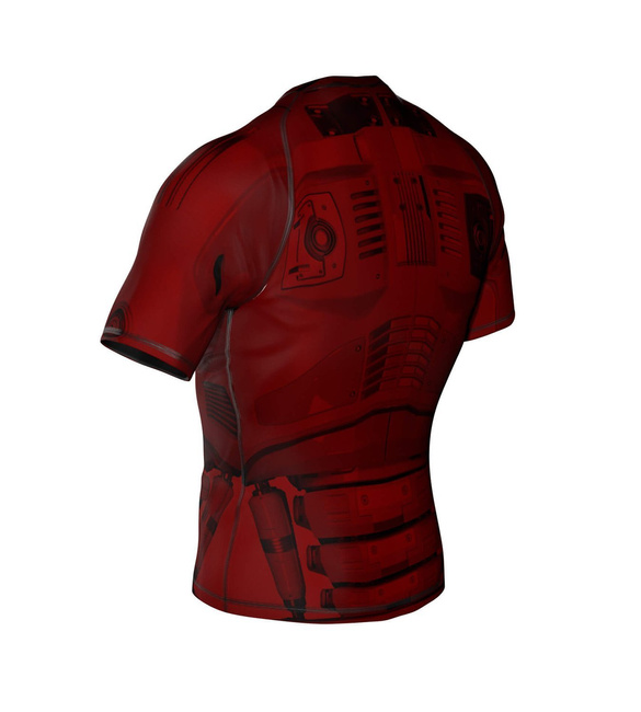 Koszulka kompresyjna "Cyborg" typu Rashguard powstała z materiału DBX MORE DRY XL