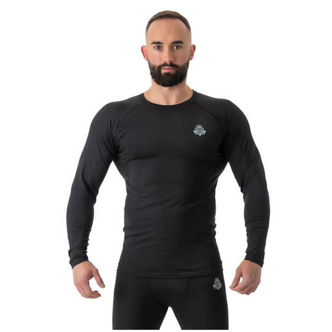 Rashguard długi rękaw czarny BlackRSL - L