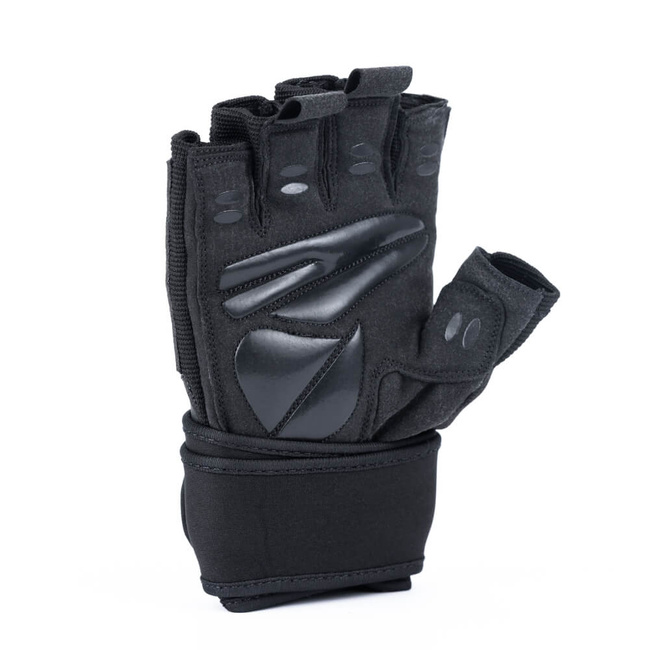 Rękawiczki na siłownię Czarne  DBX-WG-163 L