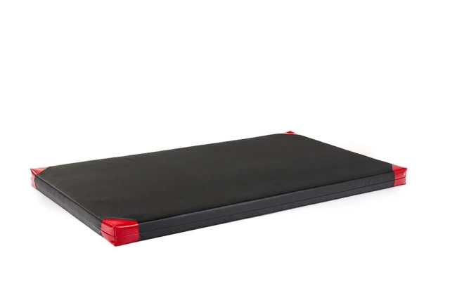 MOCNY MATERAC GIMNASTYCZNY 10CM R60-BLACK DO ĆWICZEŃ