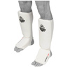 OFERTA SPECJALNA! PRZECZYTAJ OPIS! - Elastyczne ochraniacze na piszczele L - Shinrage White