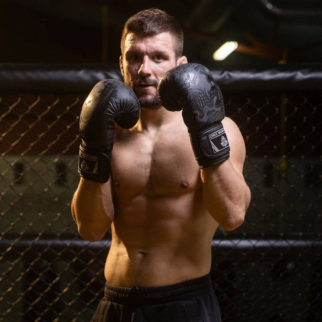 Rękawice bokserskie 14oz - Black Dragon - Valor Series | DBX Bushido