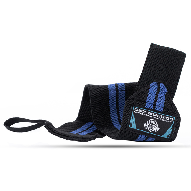 Elastyczne usztywniacze / ściągacze nadgarstka | Black/Blue | DBX Bushido