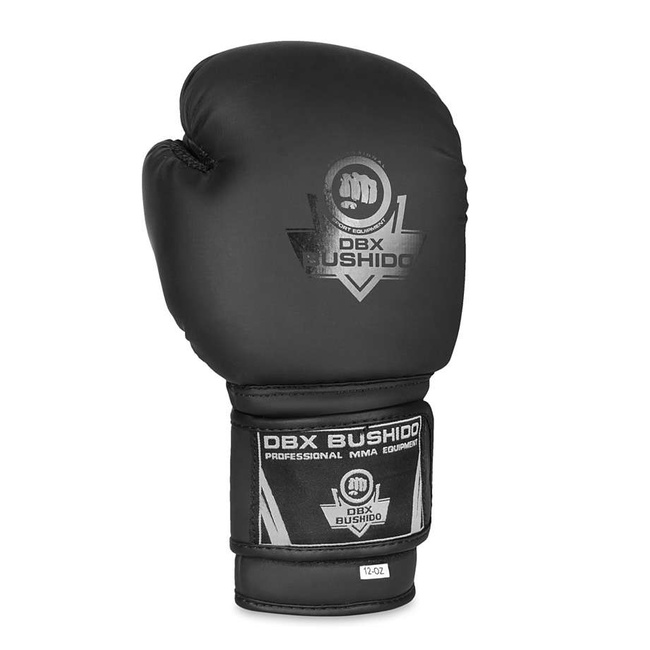 Rękawice bokserskie treningowe Czarny Mat z systemem Active Clima "BLACK MASTER"  14oz