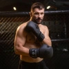 Zestaw bokserski: rękawice bokserskie Black Master + owijki + ochraniacz na zęby | DBX Bushido