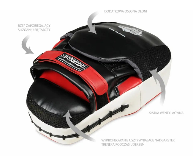 Łapy trenera | ARF-1101-BL | Zestaw 2 sztuk | DBX Bushido