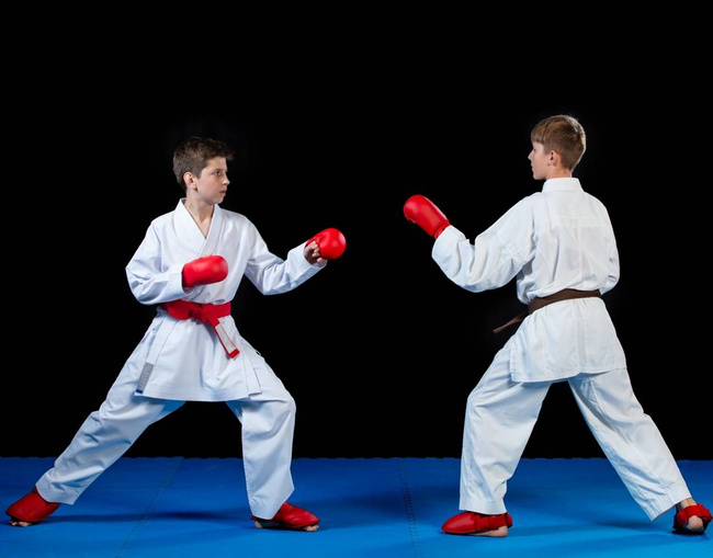 Rękawice do karate WKF - napięstniki | S