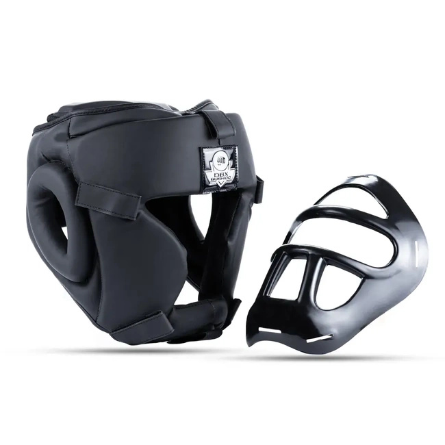 Kask bokserski z maską poliwęglanową S - Gladiator | DBX Bushido