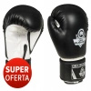 OFERTA SPECJALNA! PRZECZYTAJ OPIS! - Rękawice Bokserskie Sparingowe Czarno-Białe ARB-407a 14 OZ 