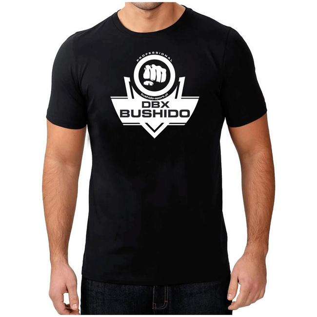 CLASSIC BRAND WHITE T-Shirt KOSZULKA BAWEŁNIANA DBX BUSHIDO  KT10-S