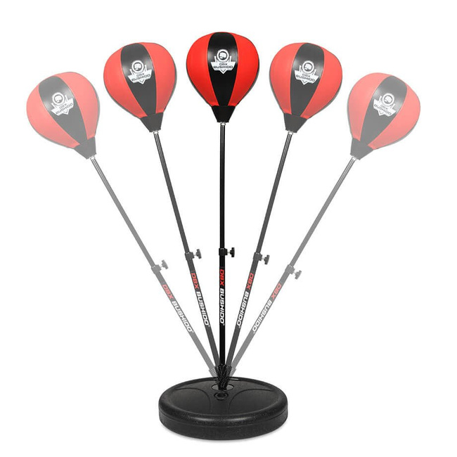 Stojąca gruszka bokserska dla dzieci 72 - 102 cm | DBX Red