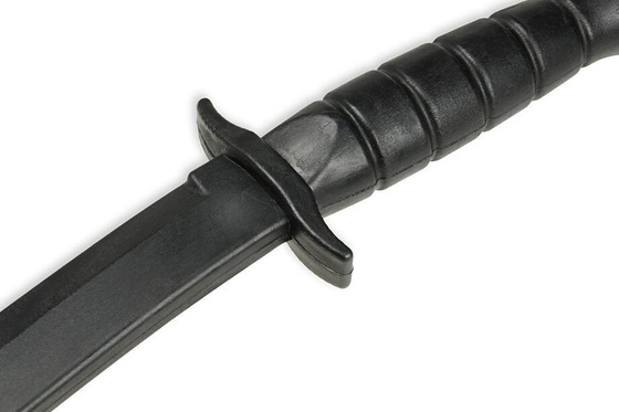 Gumowy nóż treningowy atrapa noża, czarny  - ARW-5051