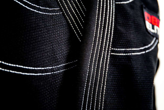  OFERTA SPECJALNA! PRZECZYTAJ OPIS! - Kimono / GI do treningu BJJ - Czarne DBX ELITE A3 + PAS