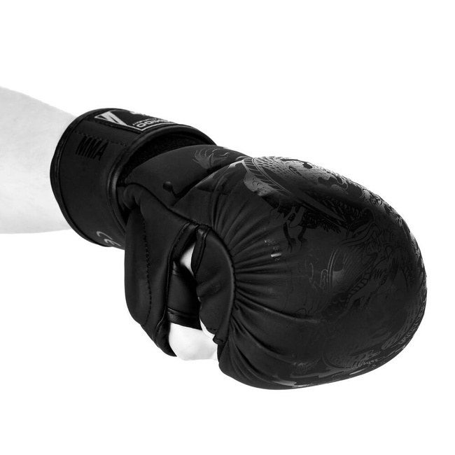 Rękawice MMA sparingowe M - Black Master - Valor Series