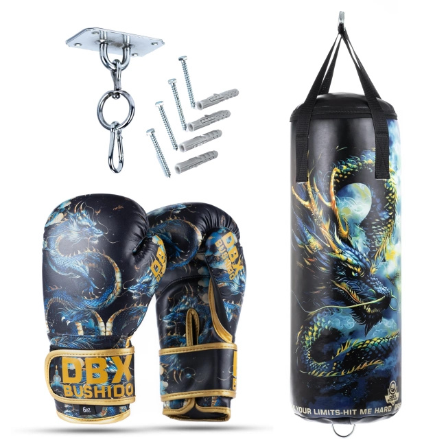 Zestaw dla dzieci Dragon PUSTY Worek + rękawice - 70 cm