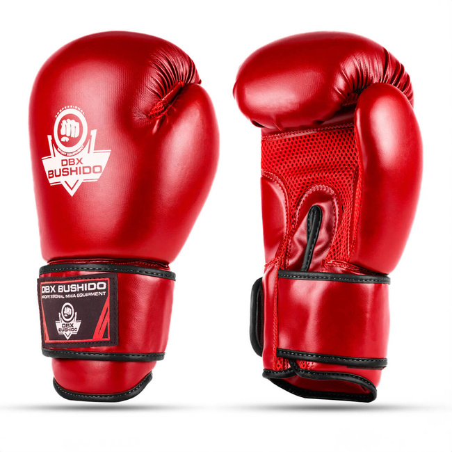 Rękawice bokserskie turniejowe Czerwone ARB-407-Red 10oz