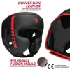 Kask bokserski sparingowy treningowy RDX F6MR M