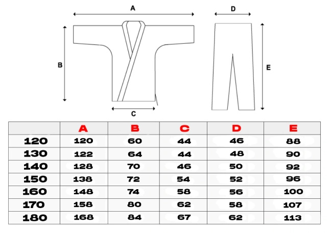 Kimono do Judo - Judoga dla dzieci 130 cm + Pas 