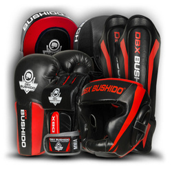 Kolekcja sprzętu MMA DBX BUSHIDO "Phantom Red " - Rabat 8%