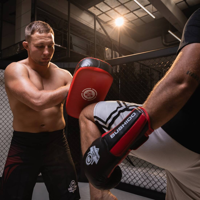 Tarcza treningowa PAO ze skóry naturalnej | 1 sztuka