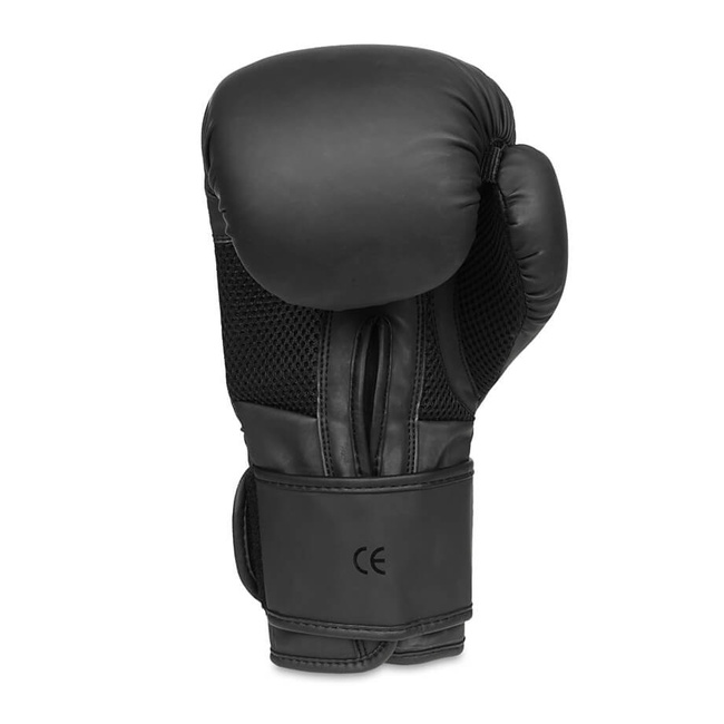 Rękawice bokserskie treningowe Czarny Mat z systemem Active Clima "BLACK MASTER"  14oz