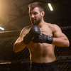 Rękawice MMA sparingowe M - Black Master - Valor Series