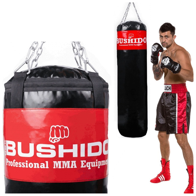 Worek bokserski - 130 Red - 130 cm / 30 kg | DBX Bushido