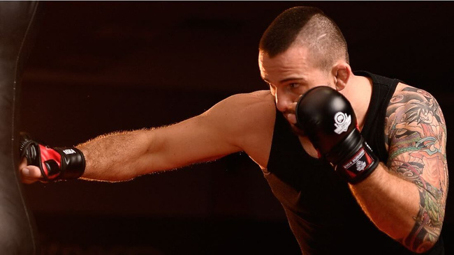 Rękawice MMA sparingowe S/M - Phantom Red - Valor Series