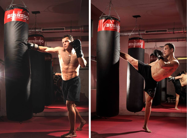 OFERTA SPECJALNA! PRZECZYTAJ OPIS! - Worek bokserski - 180 Red - 180 cm / 60 kg