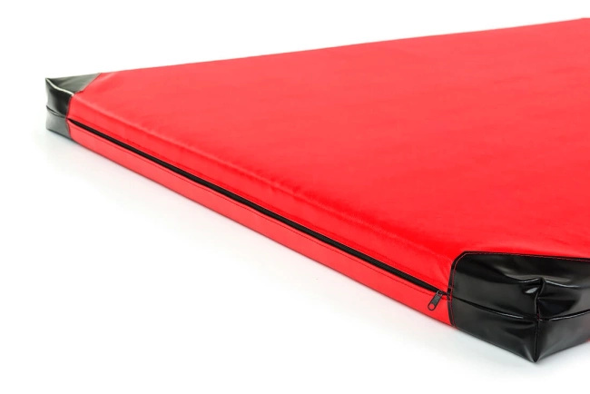 MOCNY MATERAC GIMNASTYCZNY 10CM R60-RED DO ĆWICZEŃ