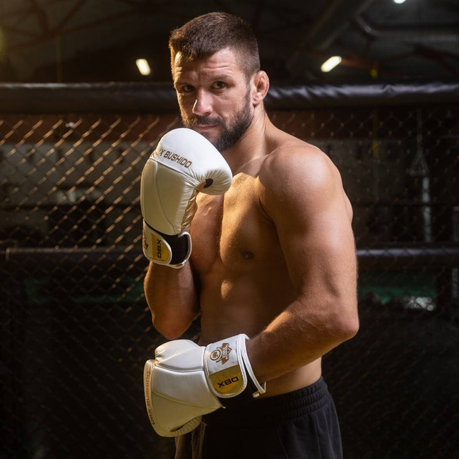 Rękawice bokserskie 8oz - Hammer White - Legacy Series | DBX Bushido