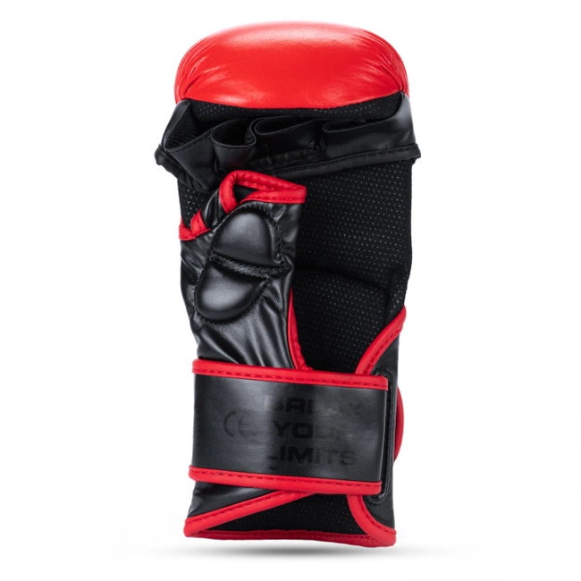 Rękawice MMA sparingowe XL - Warrior Red - Legacy Series | DBX Bushido
