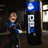Rękawice bokserskie 6oz dla dzieci - 4Fighter Blue  | DBX Bushido