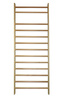 Drewniana drabinka gimnastyczna, rehabilitacyjna 230×90 cm z okuciem 13 szczebli