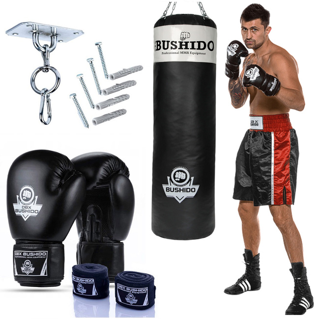140 cm / 40 kg - Kompletny Zestaw Bokserski Gym Pro 140 