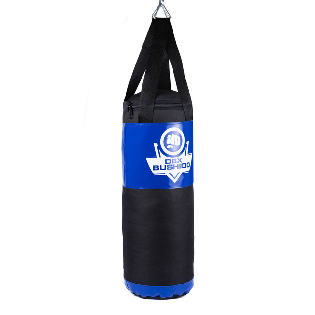 60 cm / 7 kg - Worek bokserski dla dzieci 60 cm x 22 cm - niebieski