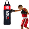 80 cm / 15 kg - Zestaw Bokserski dla Dzieci DBX Junior Czerwony | DBX Bushido
