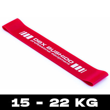 Power Band MINI - Guma Treningowa do ćwiczeń mobility - CZERWONA 15 -22 kg