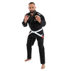  OFERTA SPECJALNA! PRZECZYTAJ OPIS! - Kimono / GI do treningu BJJ - Czarne DBX ELITE A3 + PAS
