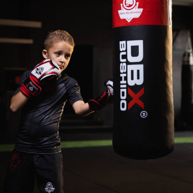 Rękawice bokserskie 6oz dla dzieci - Junior Red | DBX Bushido