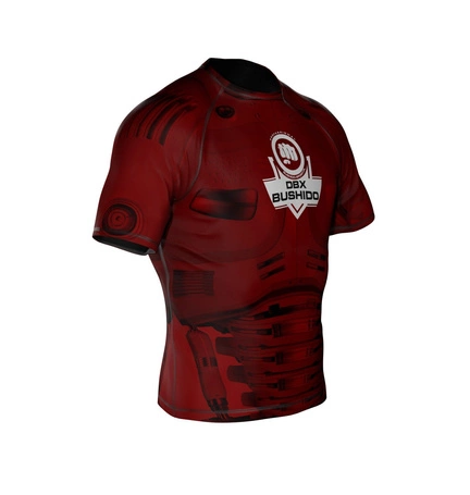Koszulka kompresyjna "Cyborg" typu Rashguard powstała z materiału DBX MORE DRY L