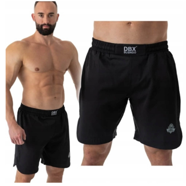 Spodenki treningowe Shorty MMA Bushido Black S