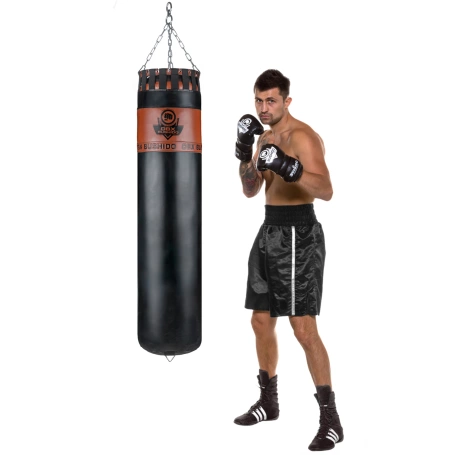 140 cm | 40 kg  Ekskluzywny worek bokserski ze skóry naturalnej DBX Sovereign