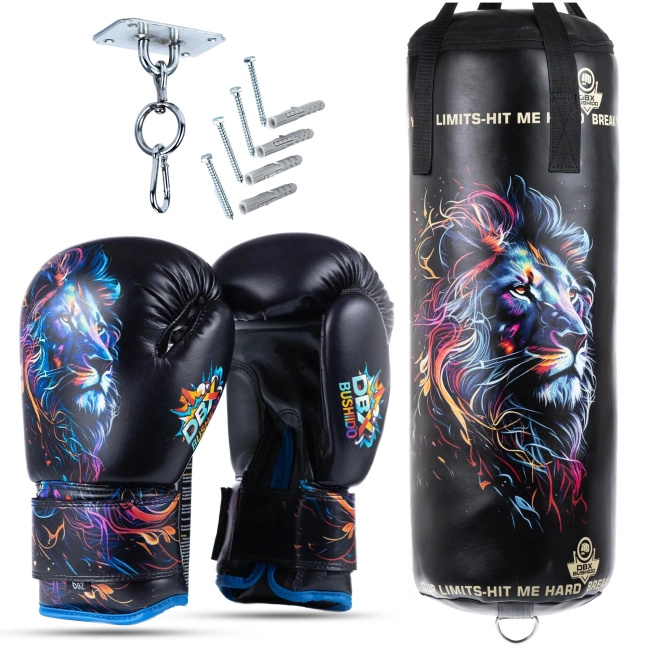 Zestaw dla dzieci Leon PUSTY Worek + rękawice - 65 cm