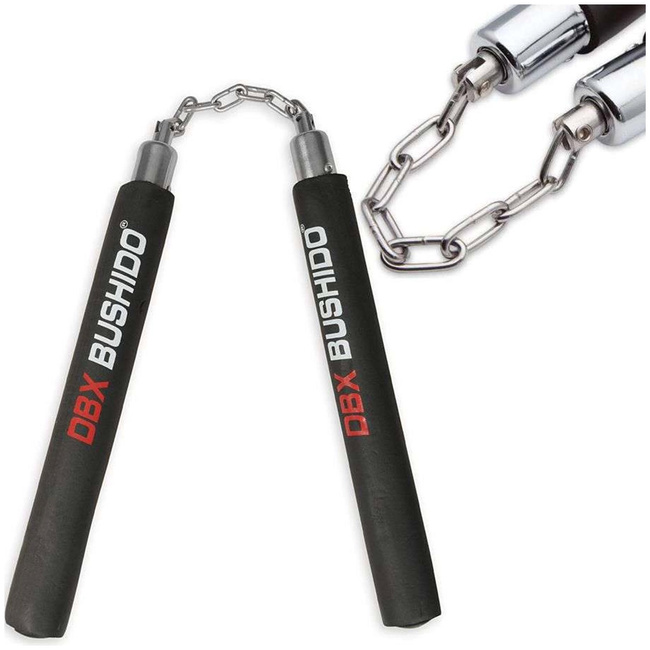 Nunchaku treningowe na łańcuszkach DBX BUSHIDO ARW-5049