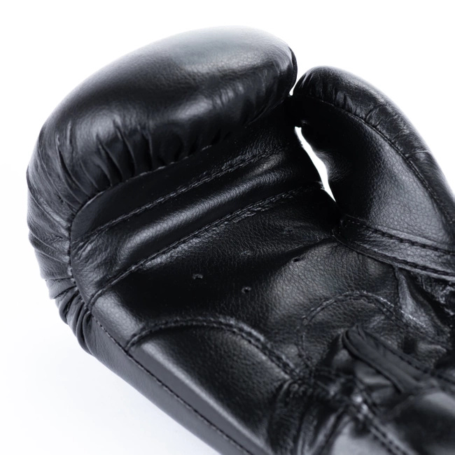 Rękawice bokserskie 6oz dla dzieci - 4Fighter Black | DBX Bushido