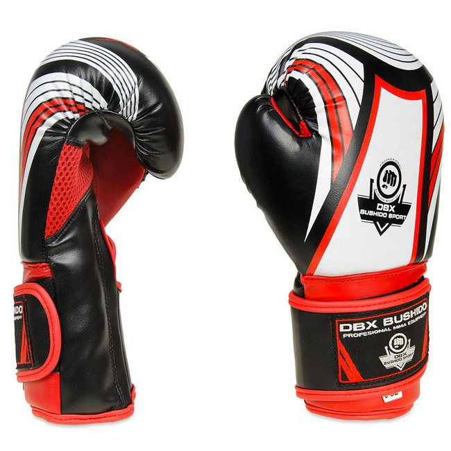 80 cm / 15 kg - Zestaw Bokserski dla Dzieci DBX Junior Czerwony | DBX Bushido