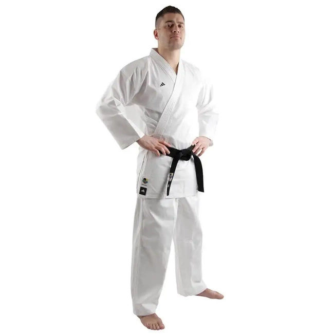 OFERTA SPECJALNA! PRZECZYTAJ OPIS! - Kimono do Karate - Karatega Adidas WKF CLUB - 160 cm